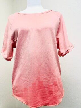 Adidas Climalite athletic pink pullover shirt top